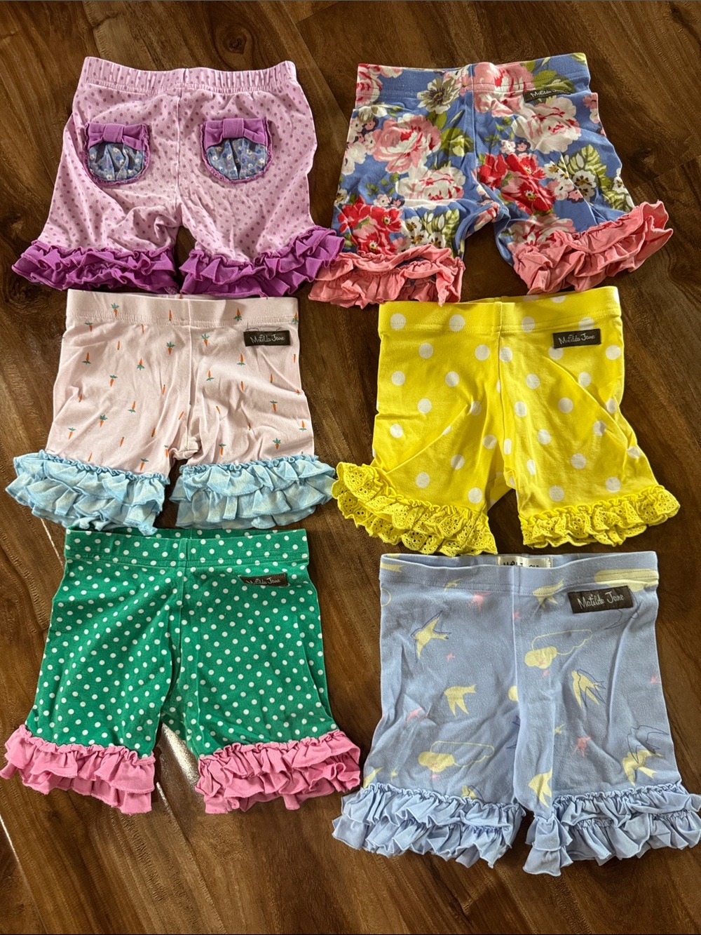 Matilda Jane shorties lot of 6 size 4
